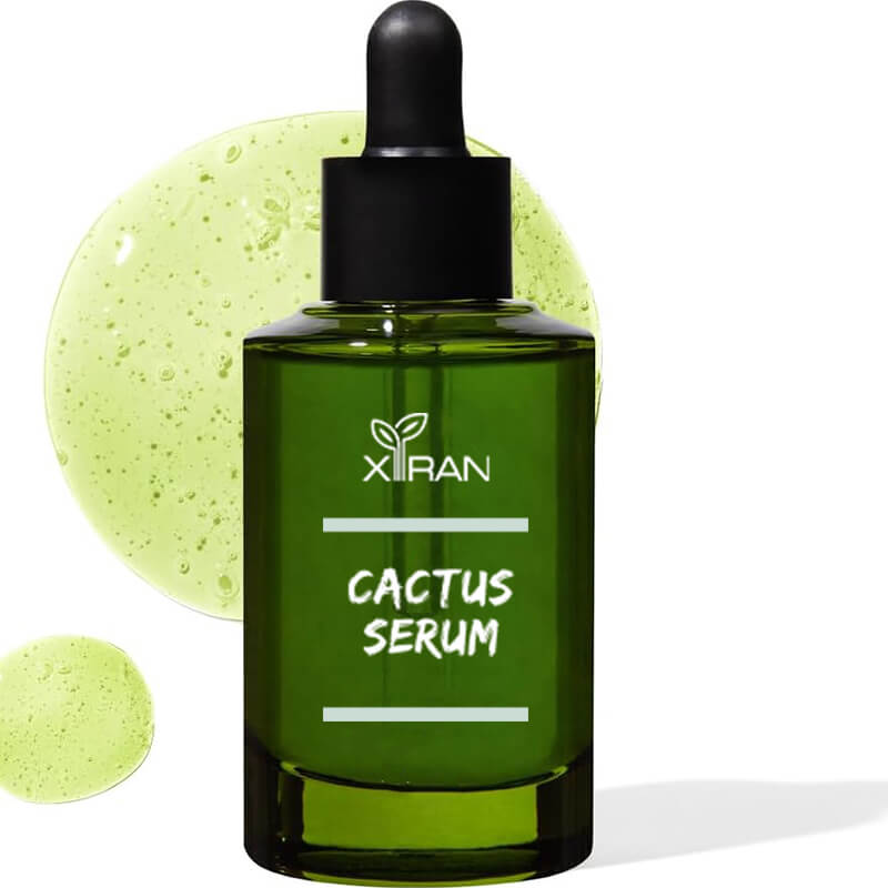 private label natural fresh cactus glowing bouncy skin care serum